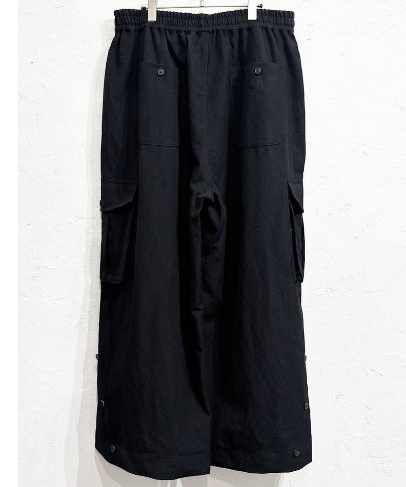 【30%OFF】O PROJECT - CARGO TROUSER / BLACK - DB&BAR