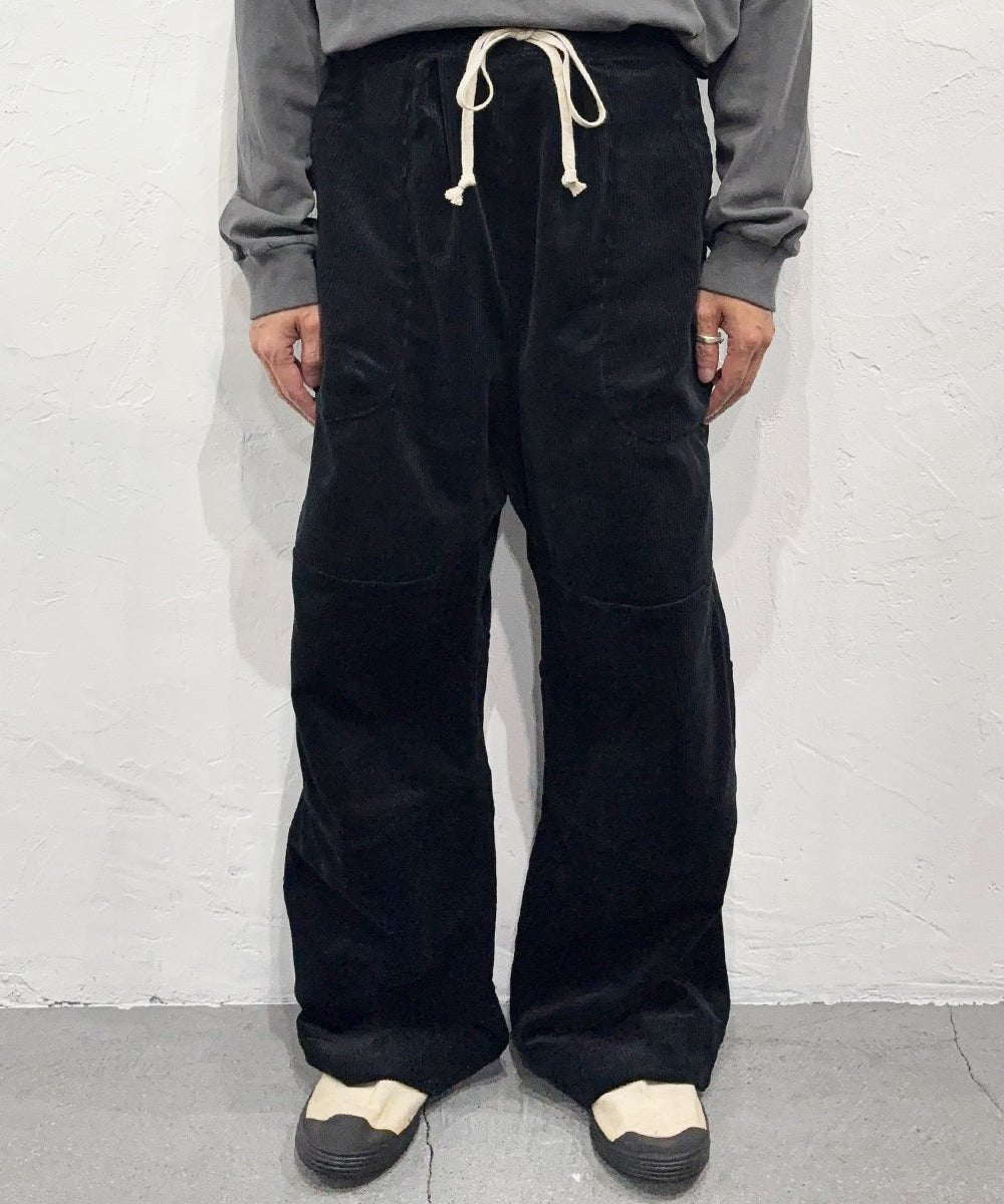 【30%OFF】O PROJECT - DENIM UTILITY TROUSER / BLACK - DB&BAR