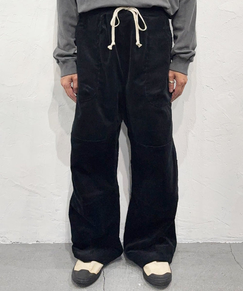 【30%OFF】O PROJECT - DENIM UTILITY TROUSER / BLACK - DB&BAR