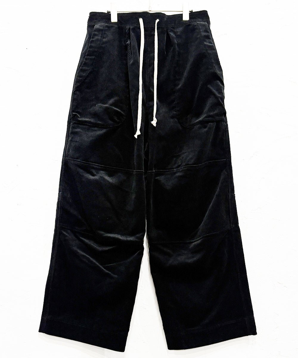 【30%OFF】O PROJECT - DENIM UTILITY TROUSER / BLACK - DB&BAR