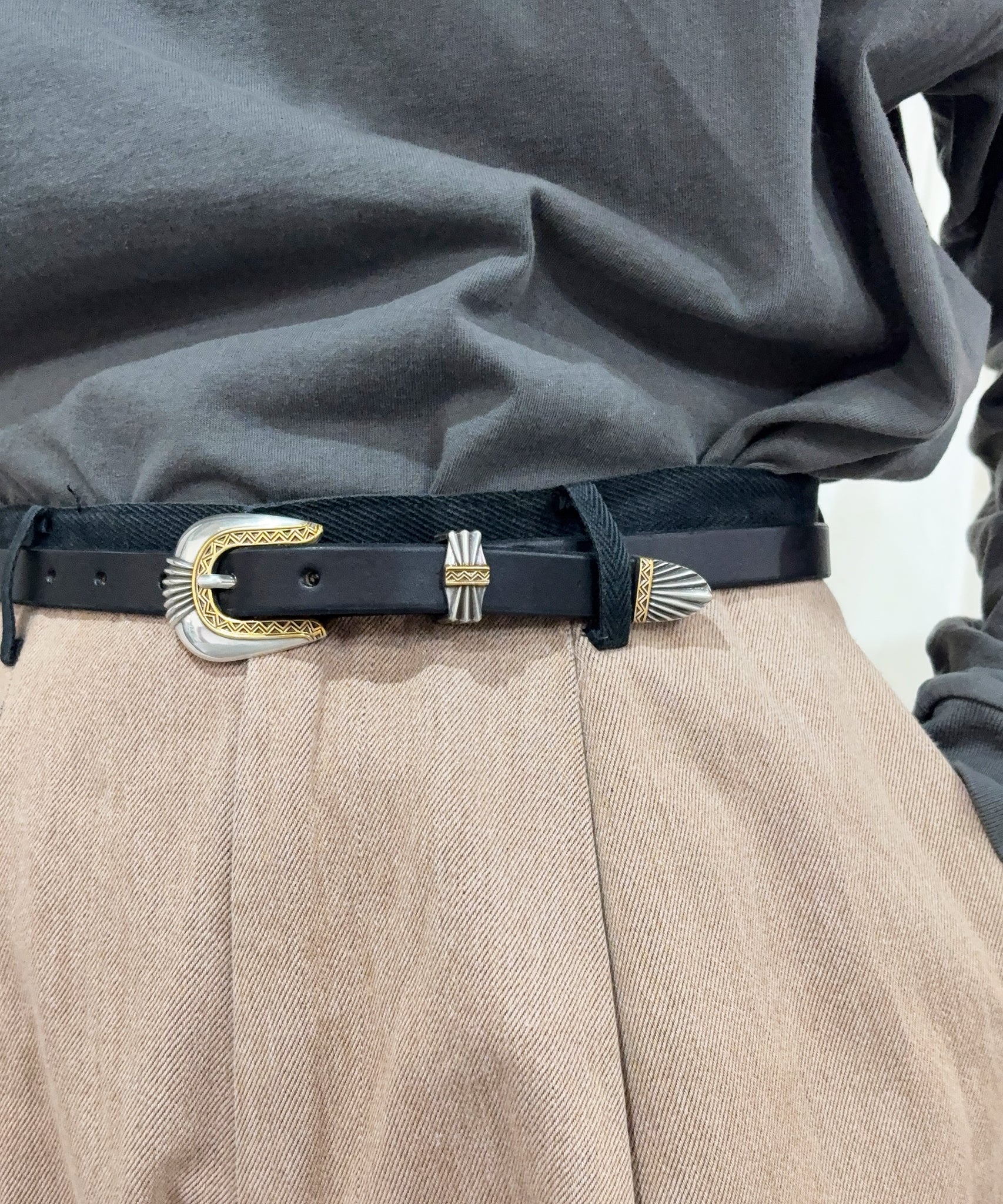 MOONSHINE LEATHER - DEL RIO 3/4” BELT ONLINE STORE PAGE | ムーンシャインレザー - デルリオ 3/4 インチベルト オンライン ストア ページ  商品画像