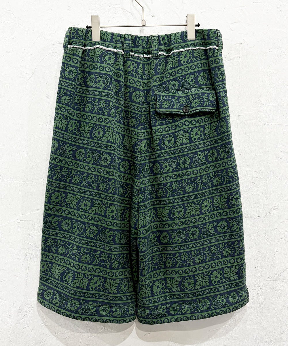 【40%OFF】CURRENTAGE - PRINTED DETACHABLE SWEAT PANTS GREEN 商品画像 - DB&BAR