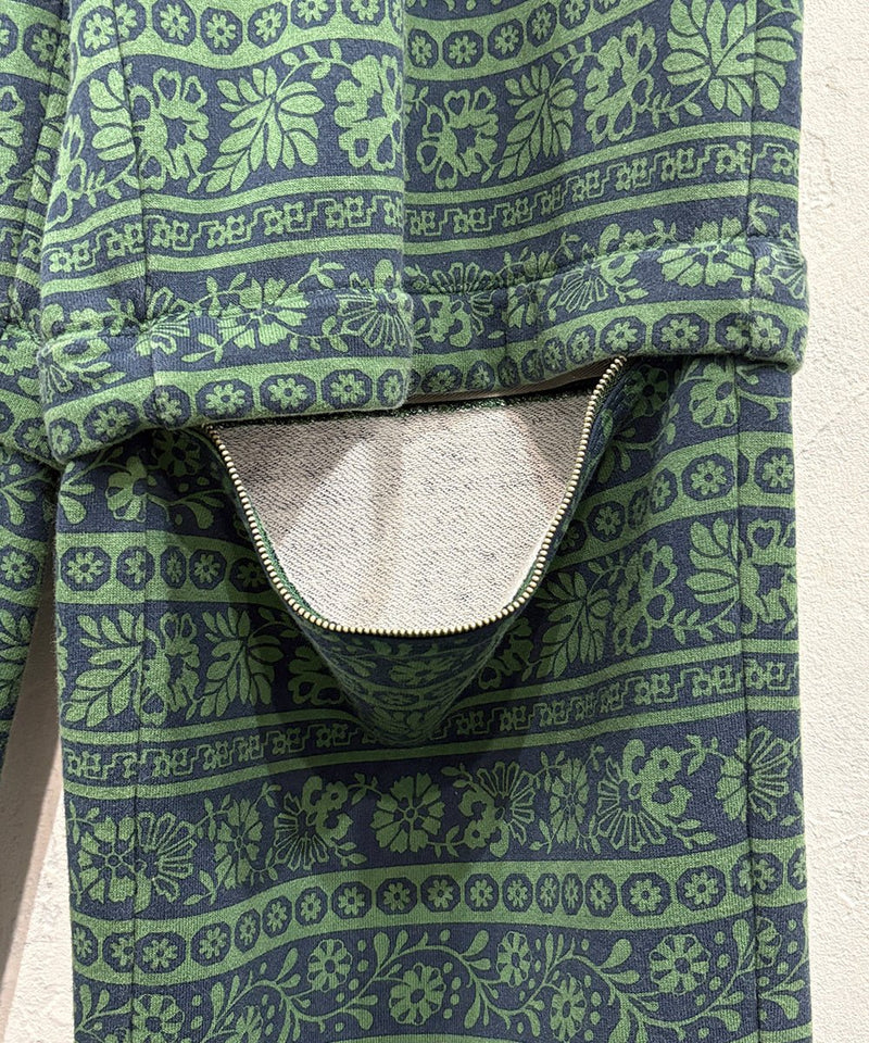 【40%OFF】CURRENTAGE - PRINTED DETACHABLE SWEAT PANTS GREEN 商品画像 - DB&BAR