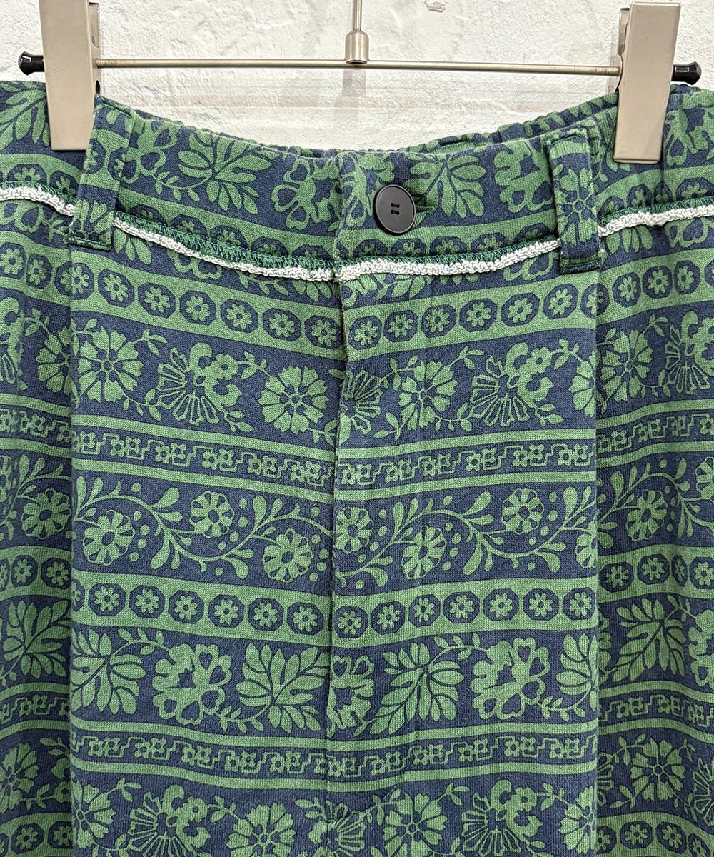 【40%OFF】CURRENTAGE - PRINTED DETACHABLE SWEAT PANTS GREEN 商品画像 - DB&BAR