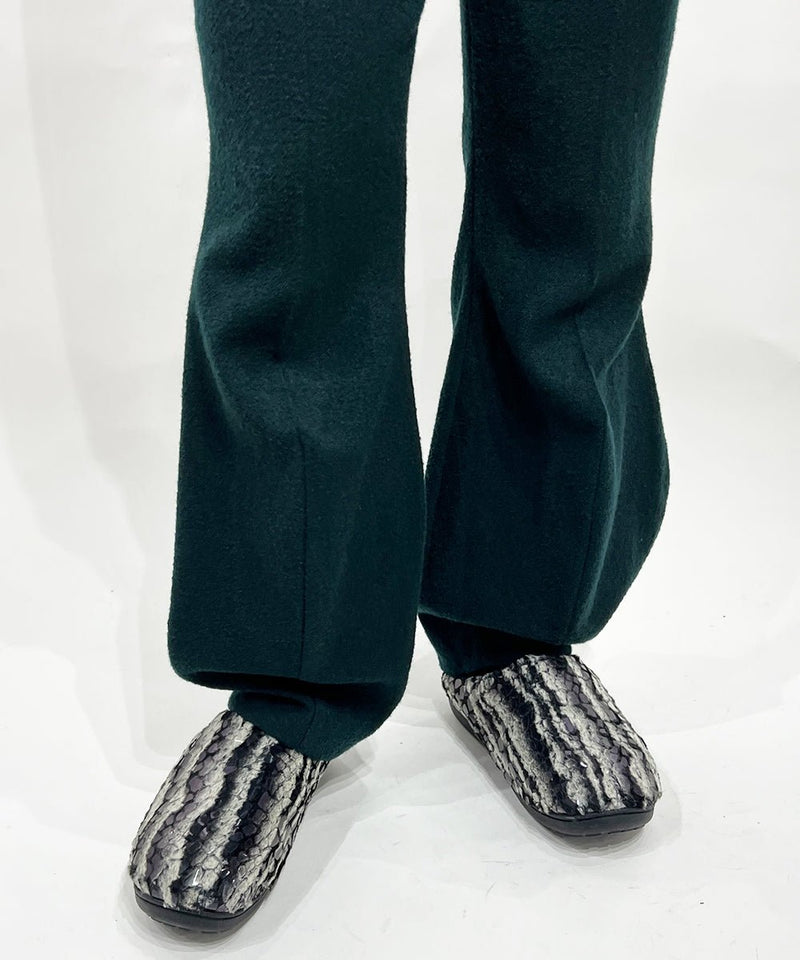 【40%OFF】NAM - Trumpet Slacks Wool MID GREEN - DB&BAR