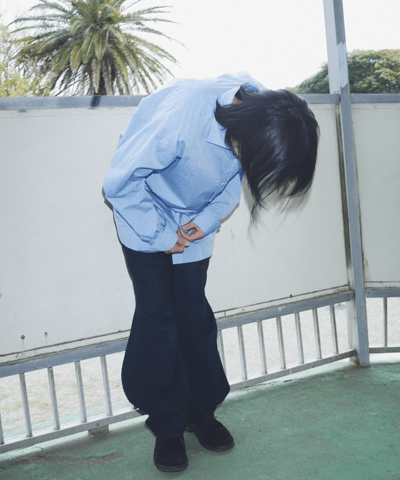 【40%OFF】NAM - Trumpet Slacks Wool MID GREEN - DB&BAR