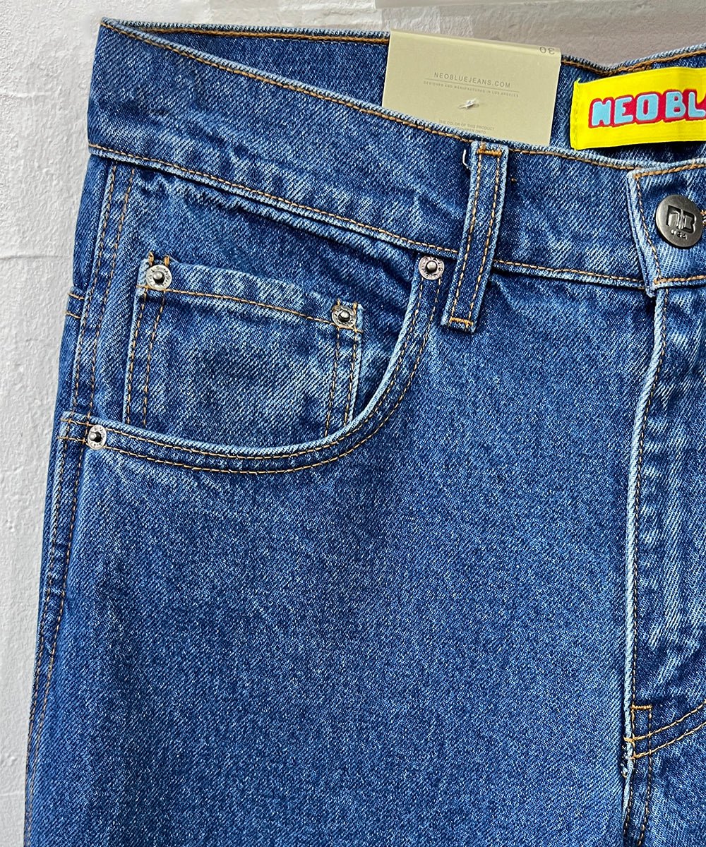 【40%OFF】NEO BLUE - Baggy Carpenter Jeans_MEDIUM INDIGO - DB&BAR