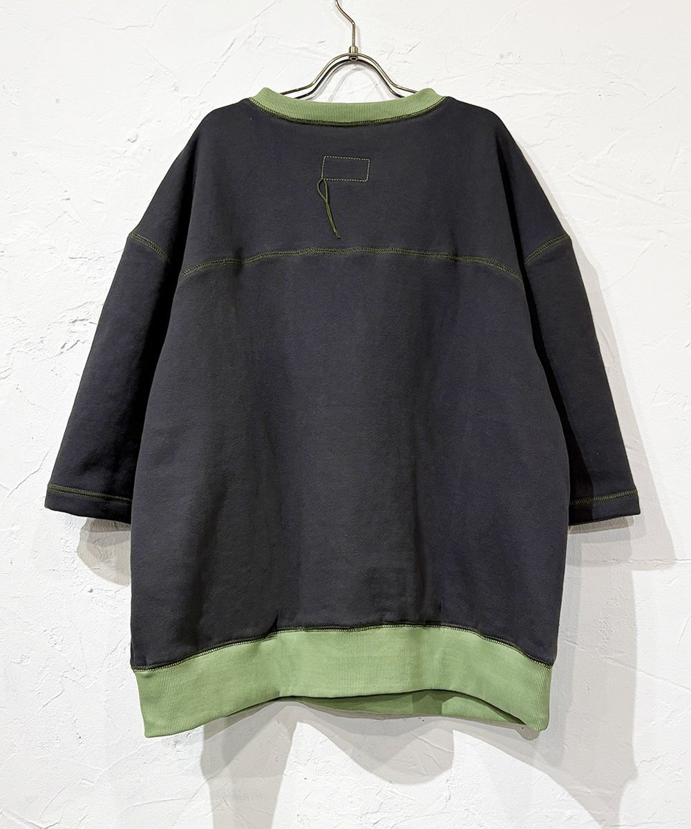 【50%OFF】FORTUNE W.W.D - THETA FT CREWNECK S/S TEE GREY - DB&BAR