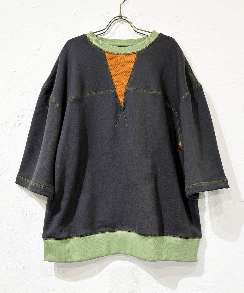 【50%OFF】FORTUNE W.W.D - THETA FT CREWNECK S/S TEE GREY - DB&BAR