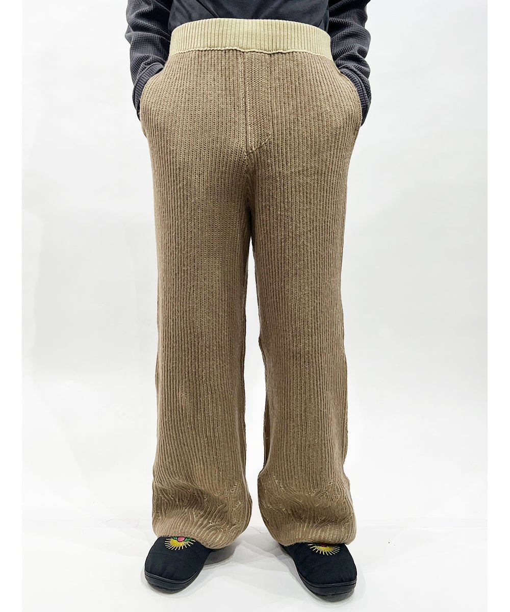 【50%OFF】ISA BOULDER - ROVER TWISTY REVERSIBLE STRIPES PANTS SAND - DB&BAR