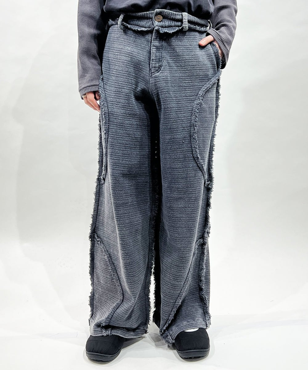 【50%OFF】ISA BOULDER - SWING BAGGY PANTS SMOKE - DB&BAR