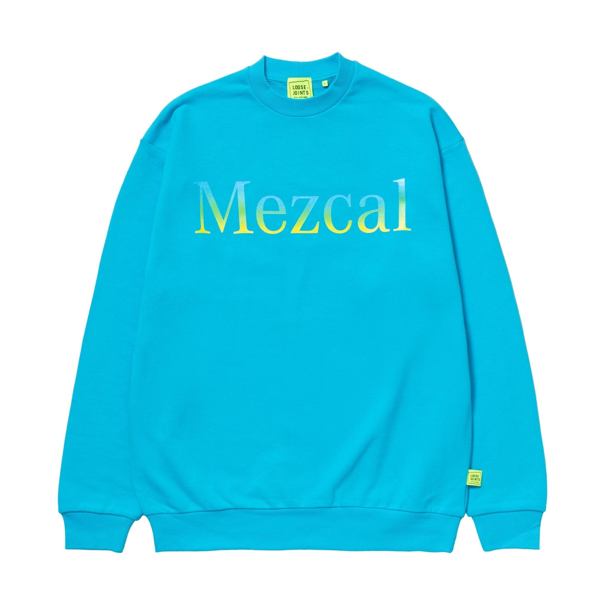 【50%OFF】LOOSE JOINTS - MASATO MAEKAWA 'Mezcal' Crew Neck _ TURQUOISE 商品画像 - DB&BAR