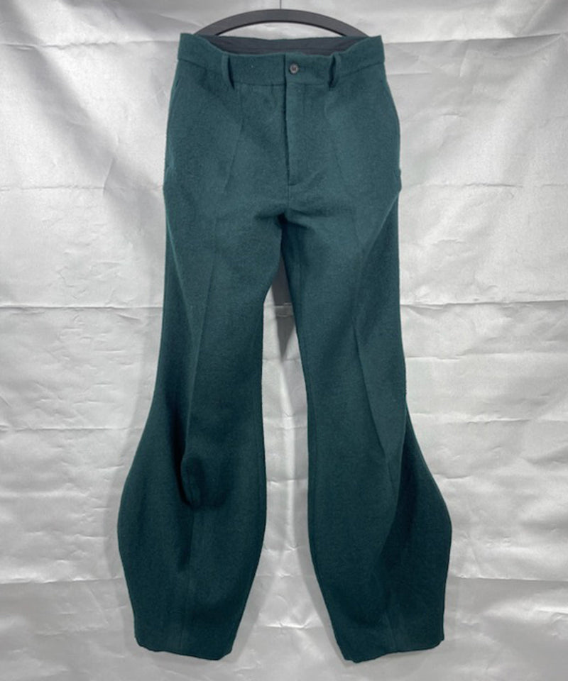 【50%OFF】NAM - Trumpet Slacks Wool MID GREEN 商品画像 - DB&BAR