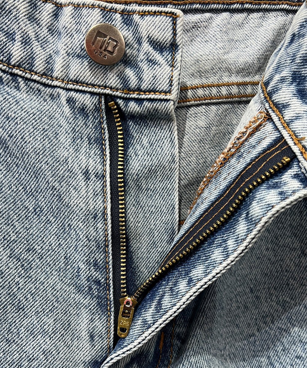 【50%OFF】NEO BLUE - Baggy Jeans_MIDIUM BLUE - DB&BAR