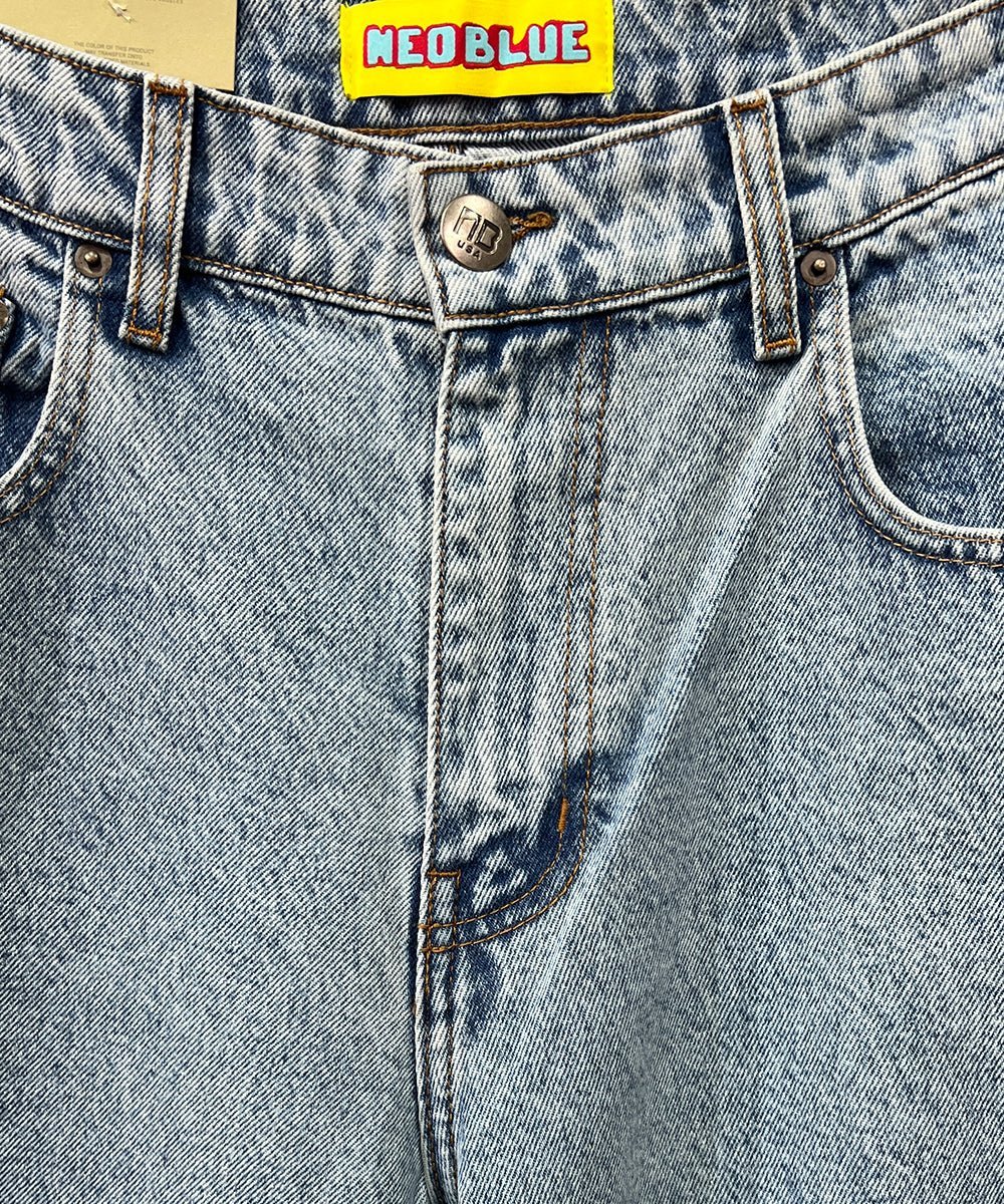 【50%OFF】NEO BLUE - Baggy Jeans_MIDIUM BLUE - DB&BAR