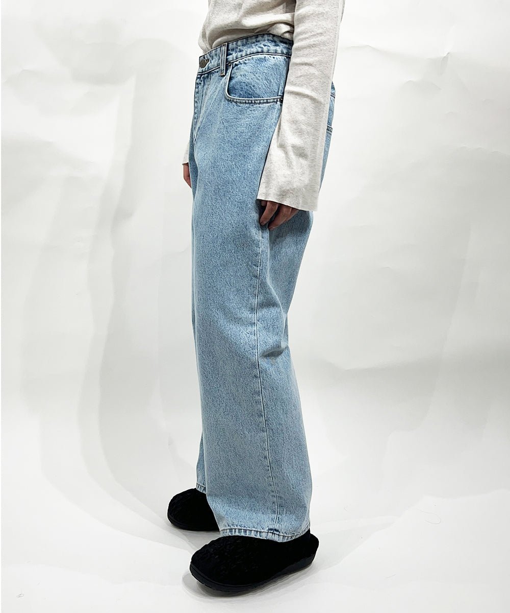 【50%OFF】NEO BLUE - Baggy Jeans_MIDIUM BLUE - DB&BAR