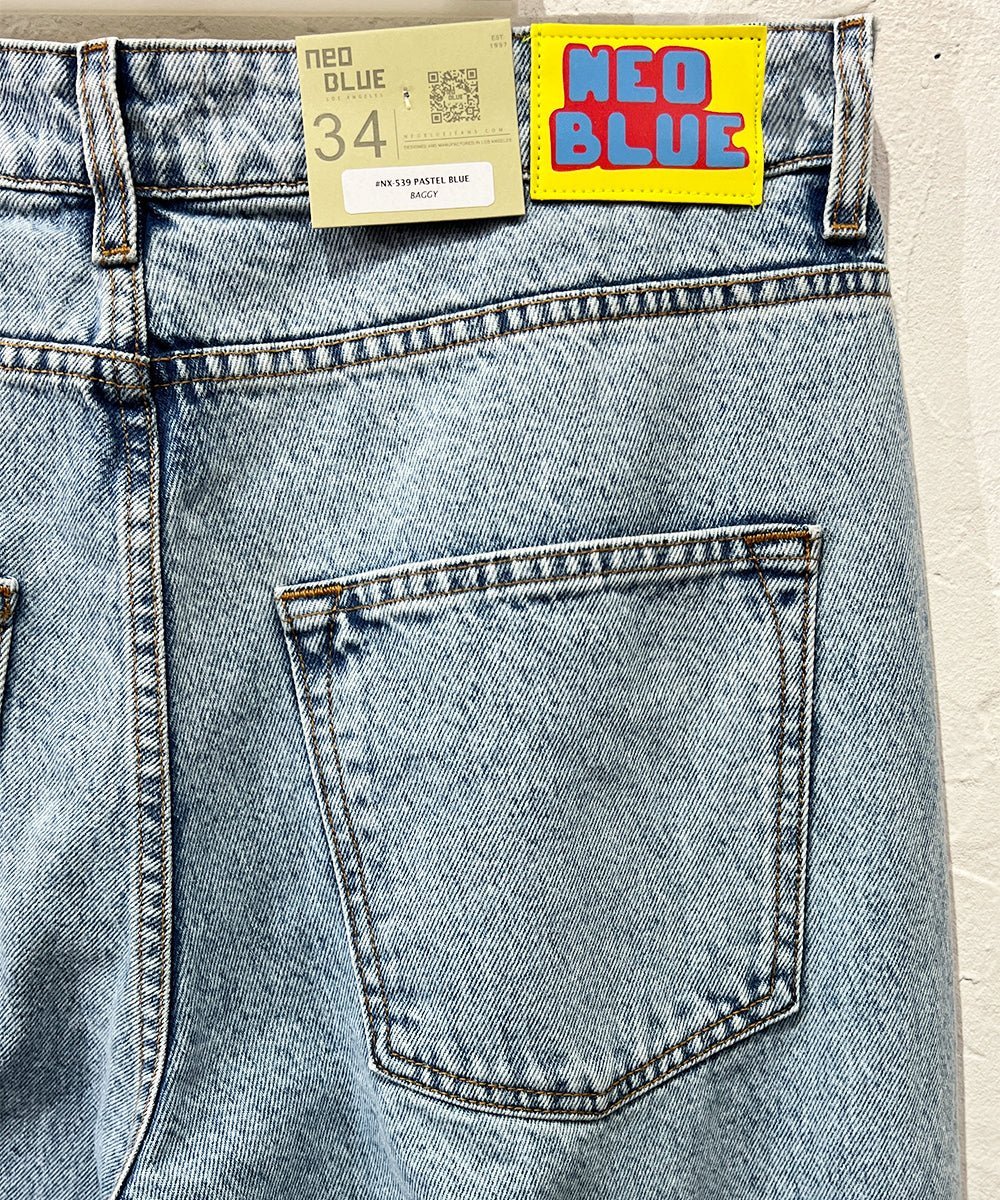 【50%OFF】NEO BLUE - Baggy Jeans_MIDIUM BLUE - DB&BAR