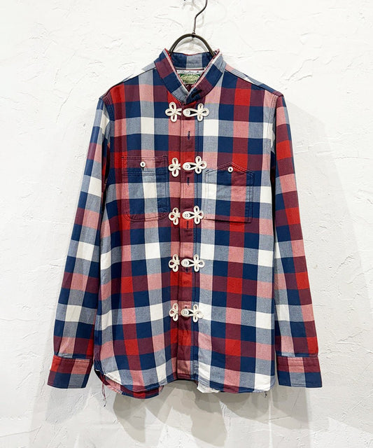 【50%OFF】THE DAWN B - UPcycle custom shirts BLOCK CHECK - DB&BAR