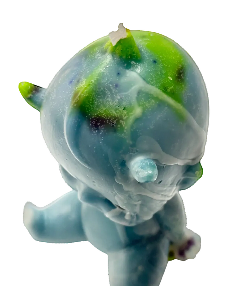 HOPEWORLD - KEWPIE DEVIL CANDLE / PATCHWORK  ONLINE STORE PAGE | ホープワールド - キューピーデビルキャンドル / パッチワーク オンラインストアページ 商品画像
