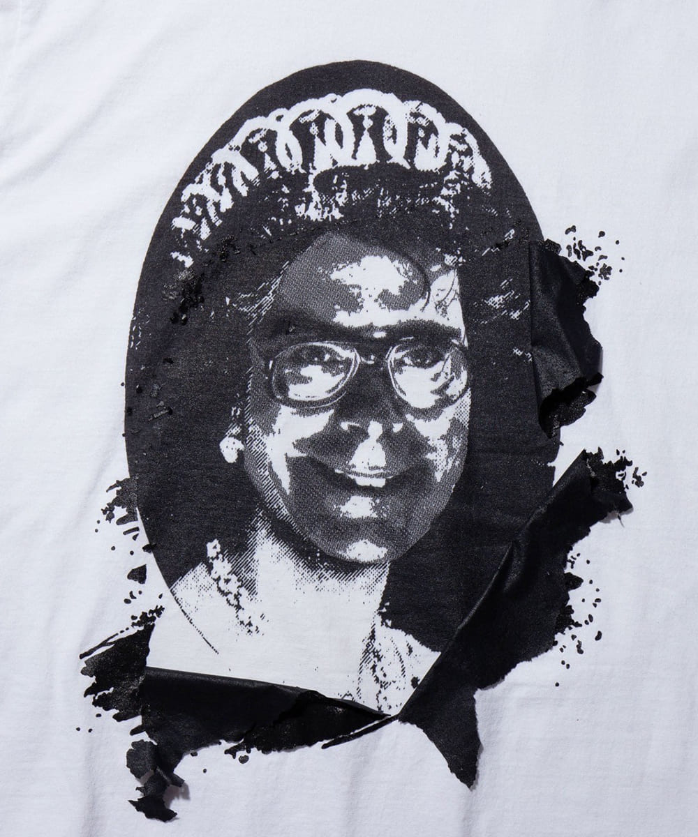【60%OFF】"PEEL OFF STRANGERS" scratch T-shirt - DB&BAR