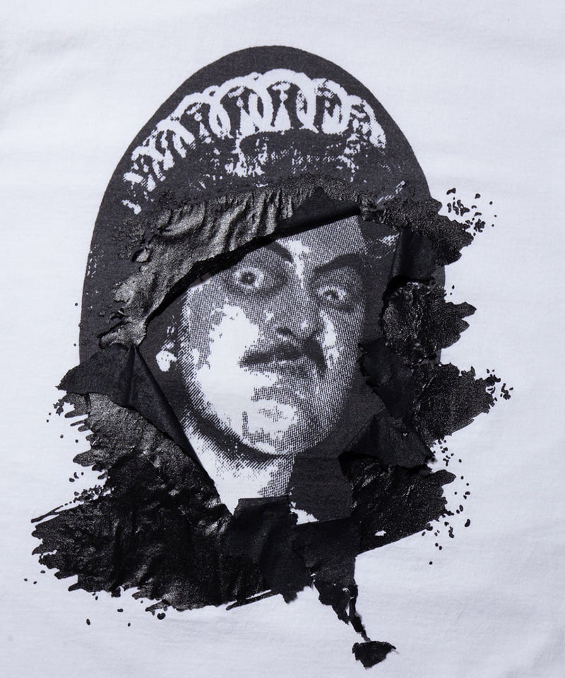 【60%OFF】"PEEL OFF STRANGERS" scratch T-shirt - DB&BAR
