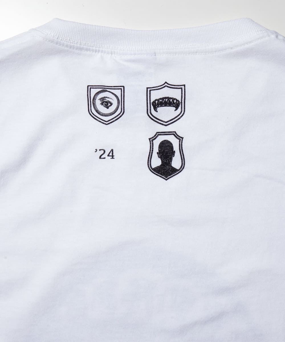 【60%OFF】"PEEL OFF STRANGERS" scratch T-shirt - DB&BAR
