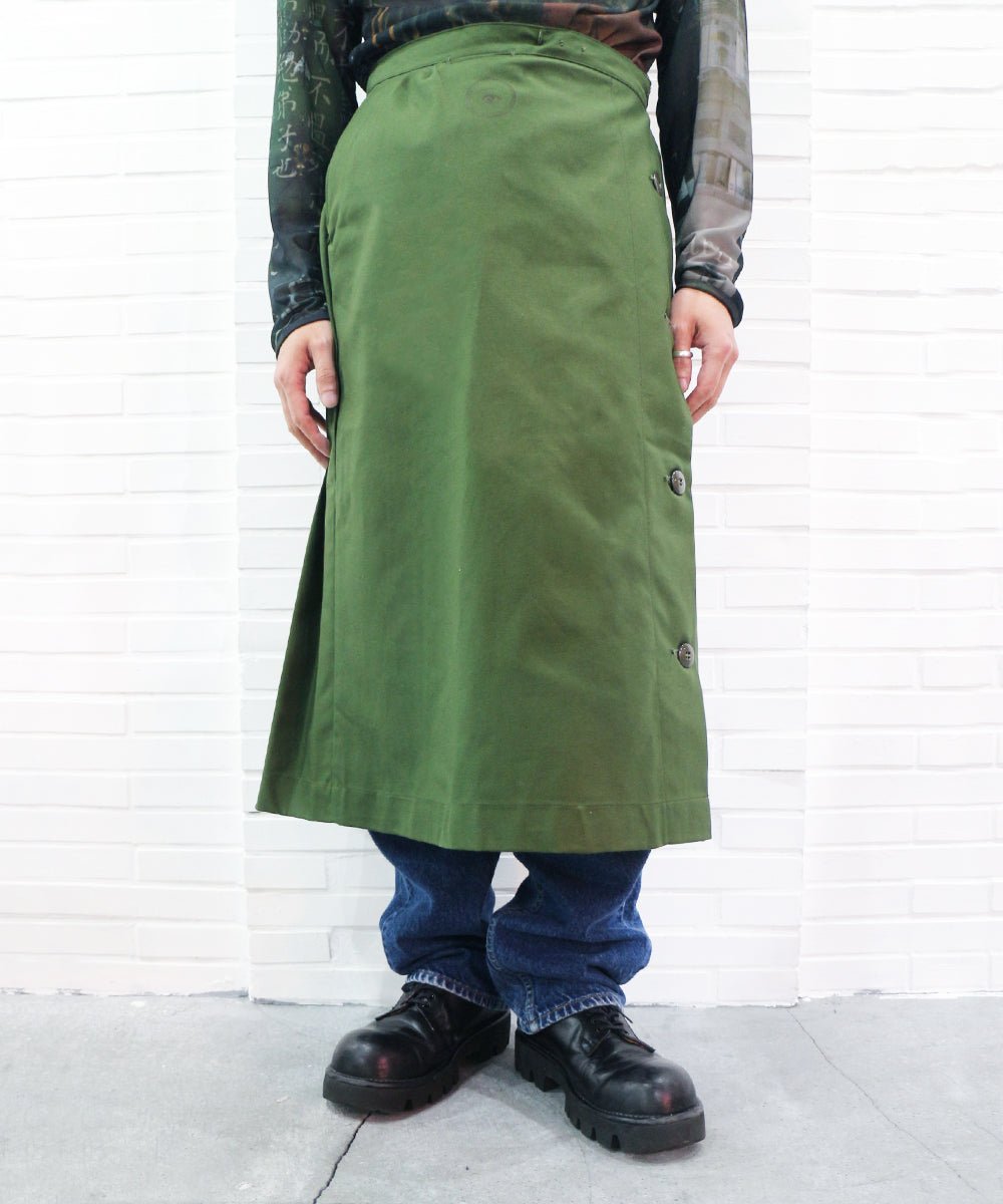 【60%OFF】REMAKE MILITARY M59 KILT SKIRT - DB&BAR