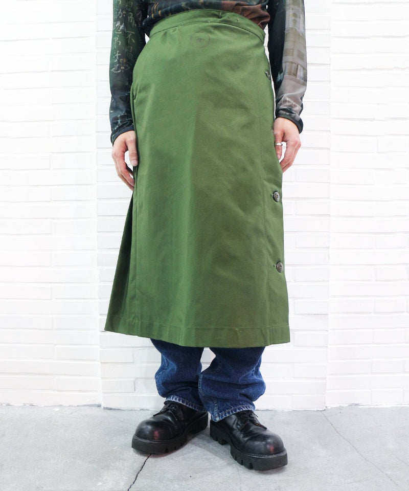 【60%OFF】REMAKE MILITARY M59 KILT SKIRT - DB&BAR