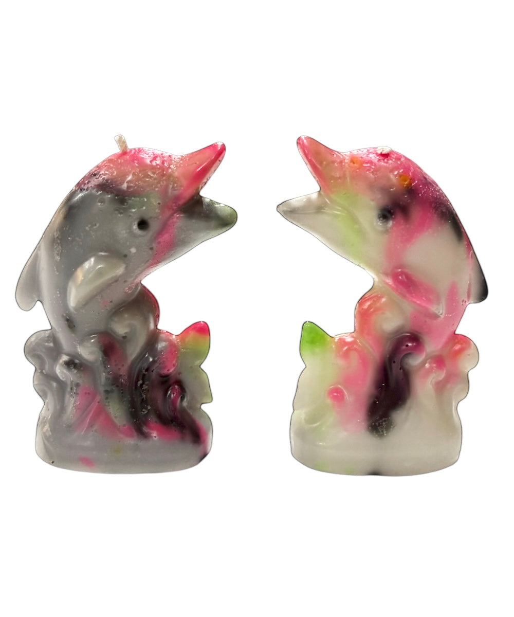 HOPEWORLD - DOLPHIN CANDLE / SEA CAMO  ONLINE STORE PAGE | ホープワールド - ドルフィン キャンドル / シー カモ オンラインストアページ 商品画像