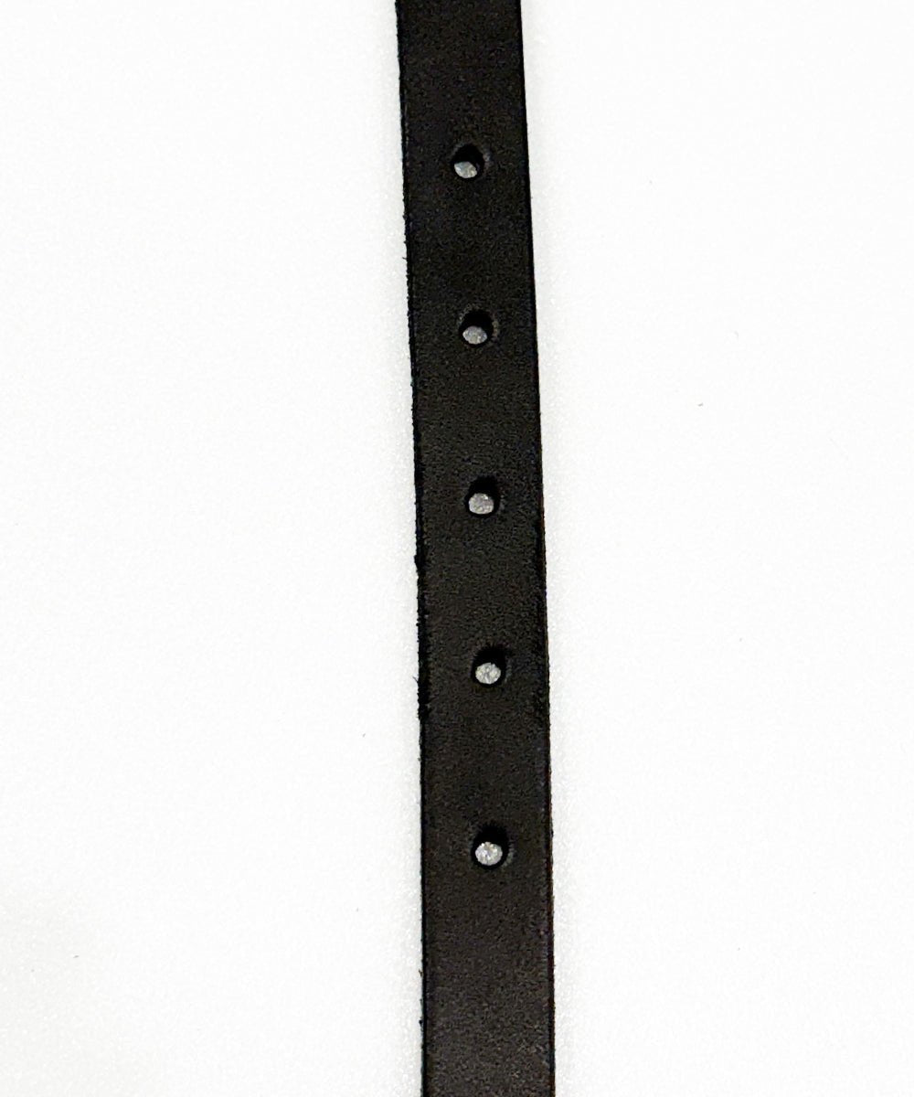 【予約 - 7月再入荷分】MOONSHINE LEATHER - DEL RIO 3/4” BELT 7”LONG LENGTH - DB&BAR