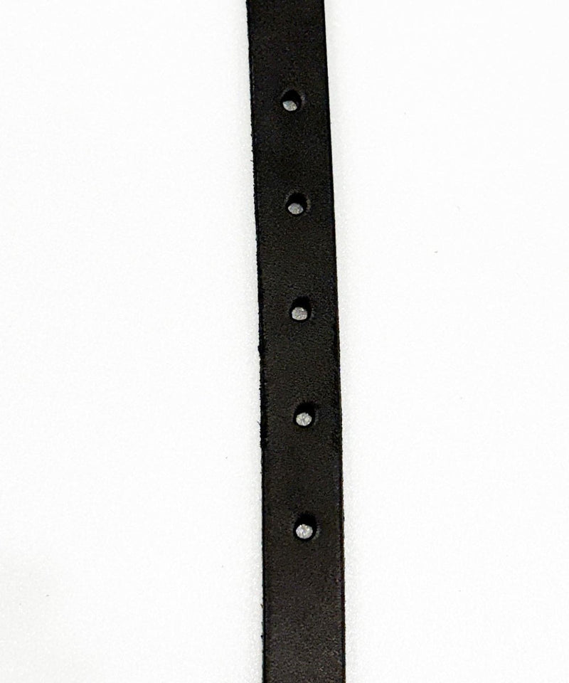 【予約 - 7月再入荷分】MOONSHINE LEATHER - DEL RIO 3/4” BELT 7”LONG LENGTH - DB&BAR