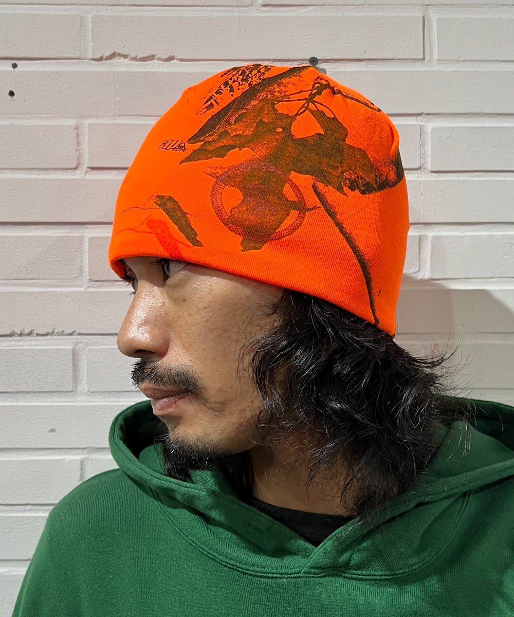 8" licensed camo beanie - ORANGE EYE2 商品画像 - DB&BAR
