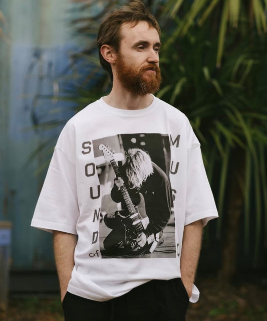 Guidance -【MONO】SOUND of MUSIC -Tee-  WHITE ONLINE STORE PAGE |  ガイダンス モノ サウンド・オブ・ミュージック Tシャツ ホワイト オンライン ストア ページ  商品画像