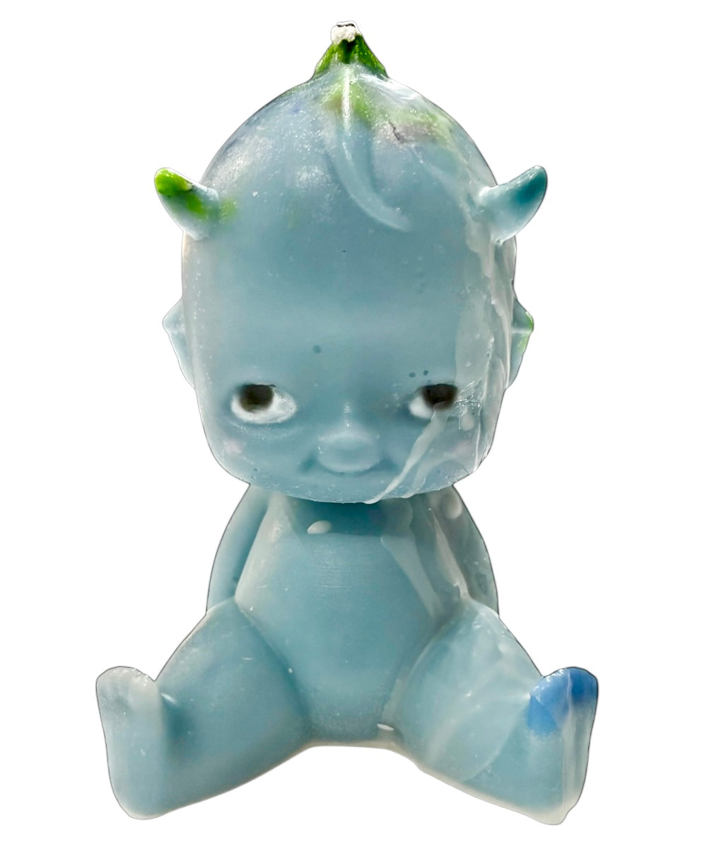 HOPEWORLD - KEWPIE DEVIL CANDLE / PATCHWORK  ONLINE STORE PAGE | ホープワールド - キューピーデビルキャンドル / パッチワーク オンラインストアページ 商品画像