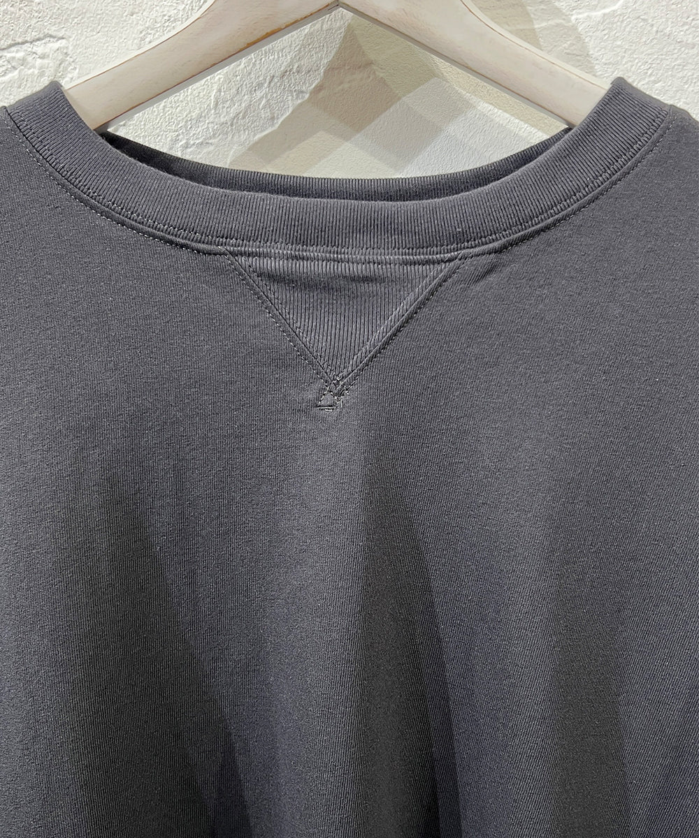 ANDER LS SWEAT TEE - CHARCOAL