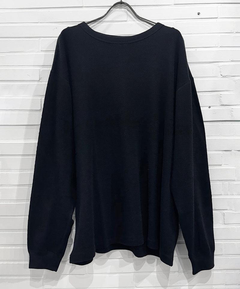 ANDER - WAFFLE CHILLAX TOP  ONLINE STORE PAGE | アンダー - ワッフル チラックス トップ オンライン ストア ページ 商品画像