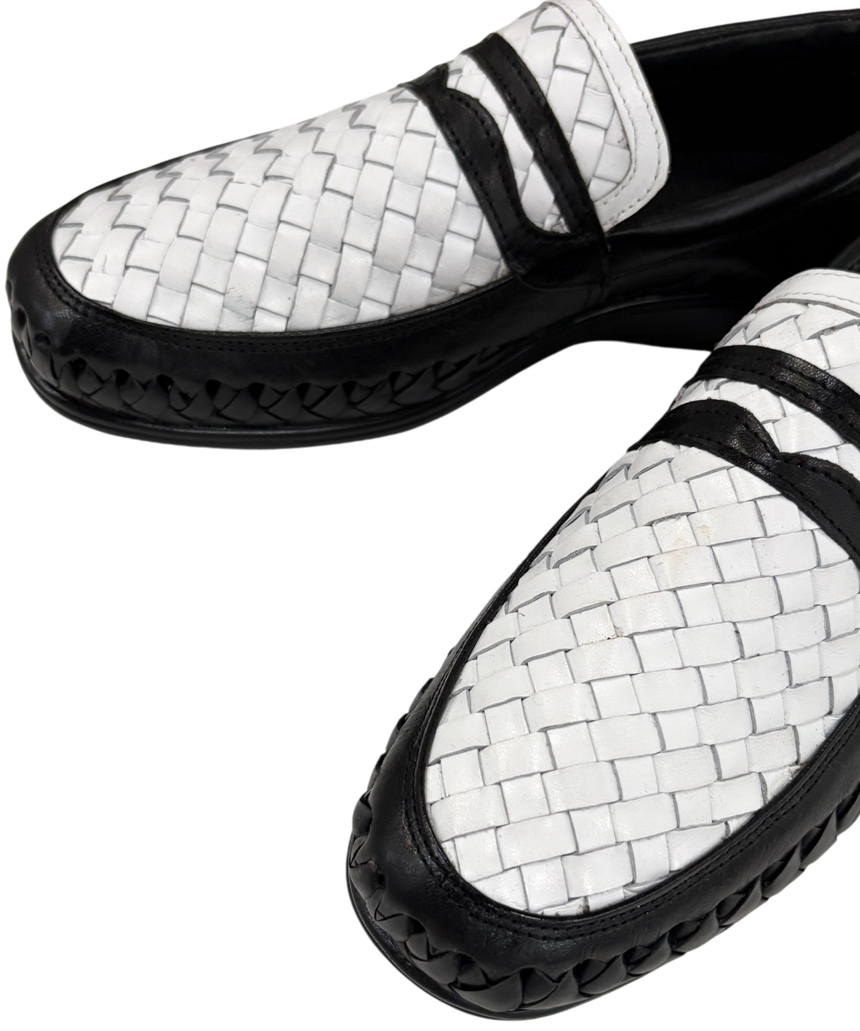 Aztec - LOAFERS / BLACK×WHITE