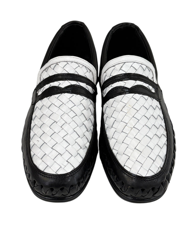 Aztec - LOAFERS / BLACK×WHITE