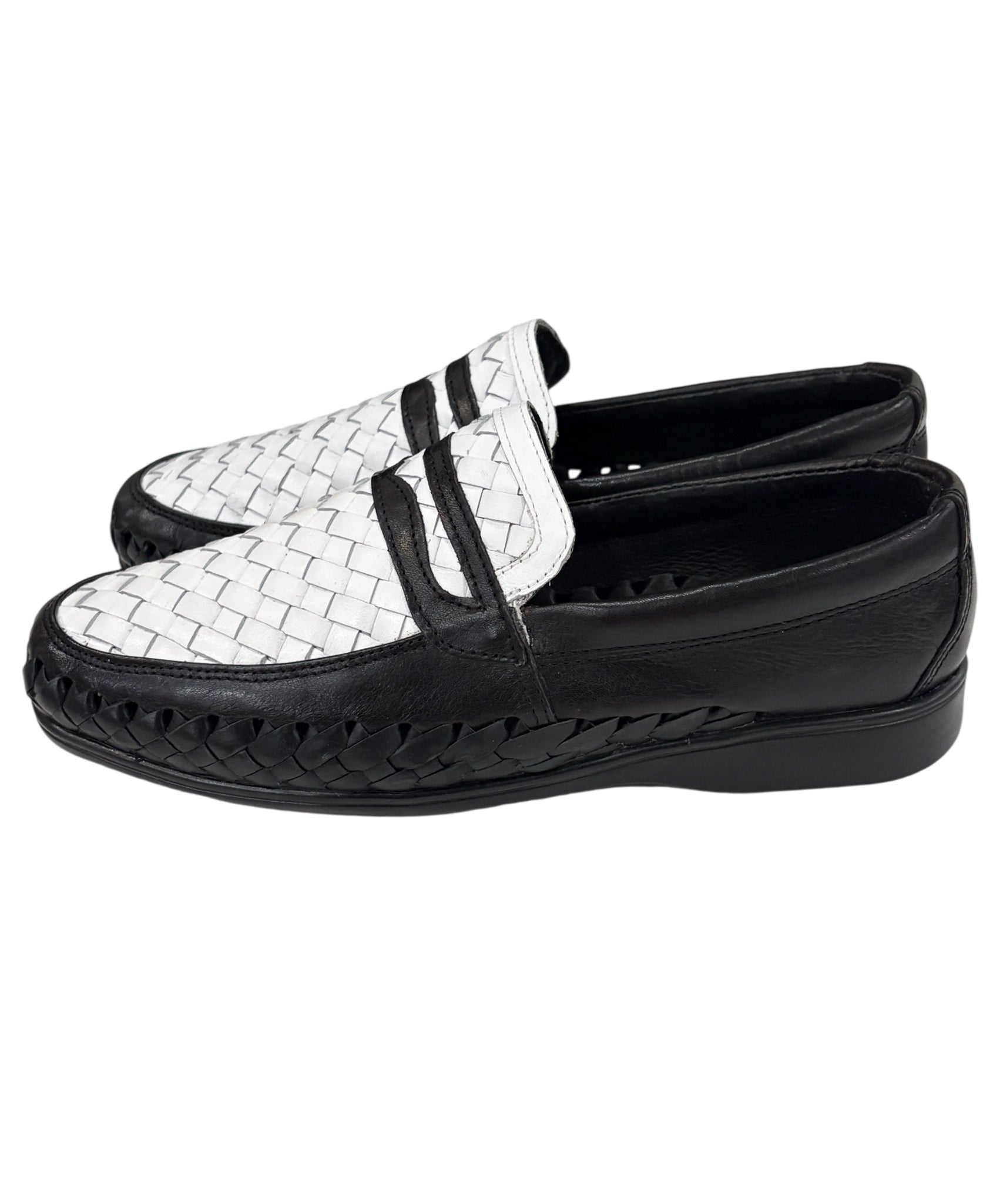 Aztec - LOAFERS / BLACK×WHITE