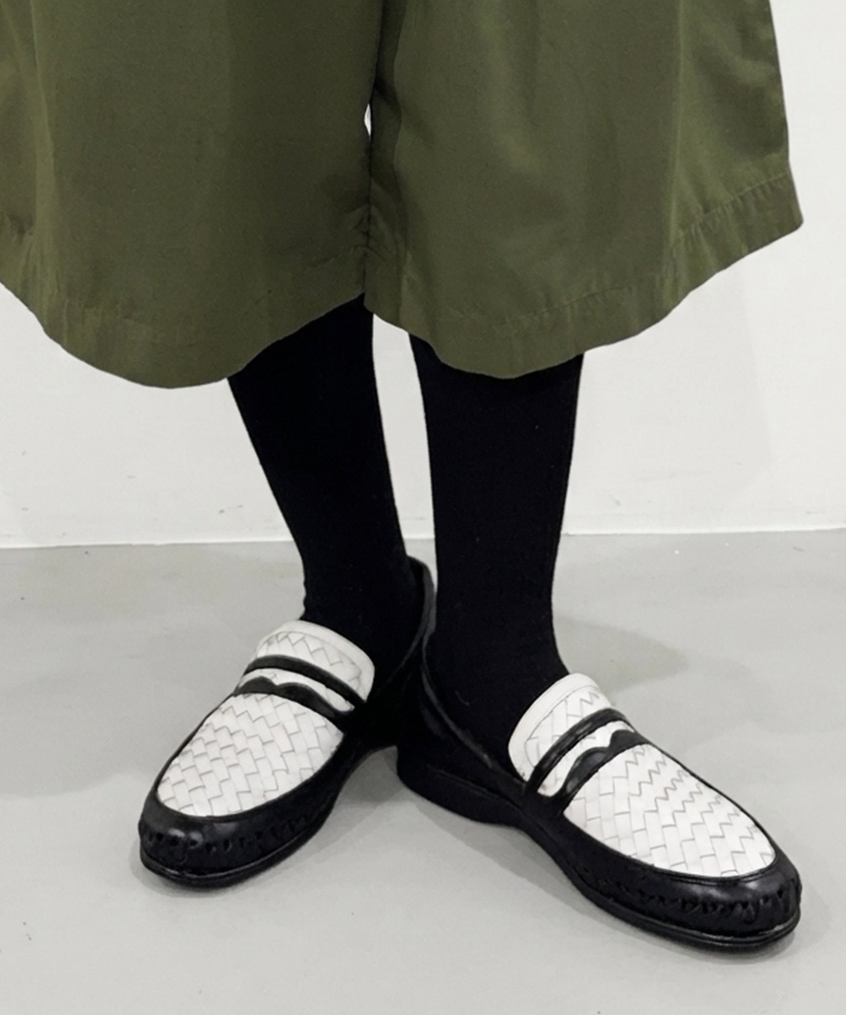 Aztec - LOAFERS / BLACK×WHITE