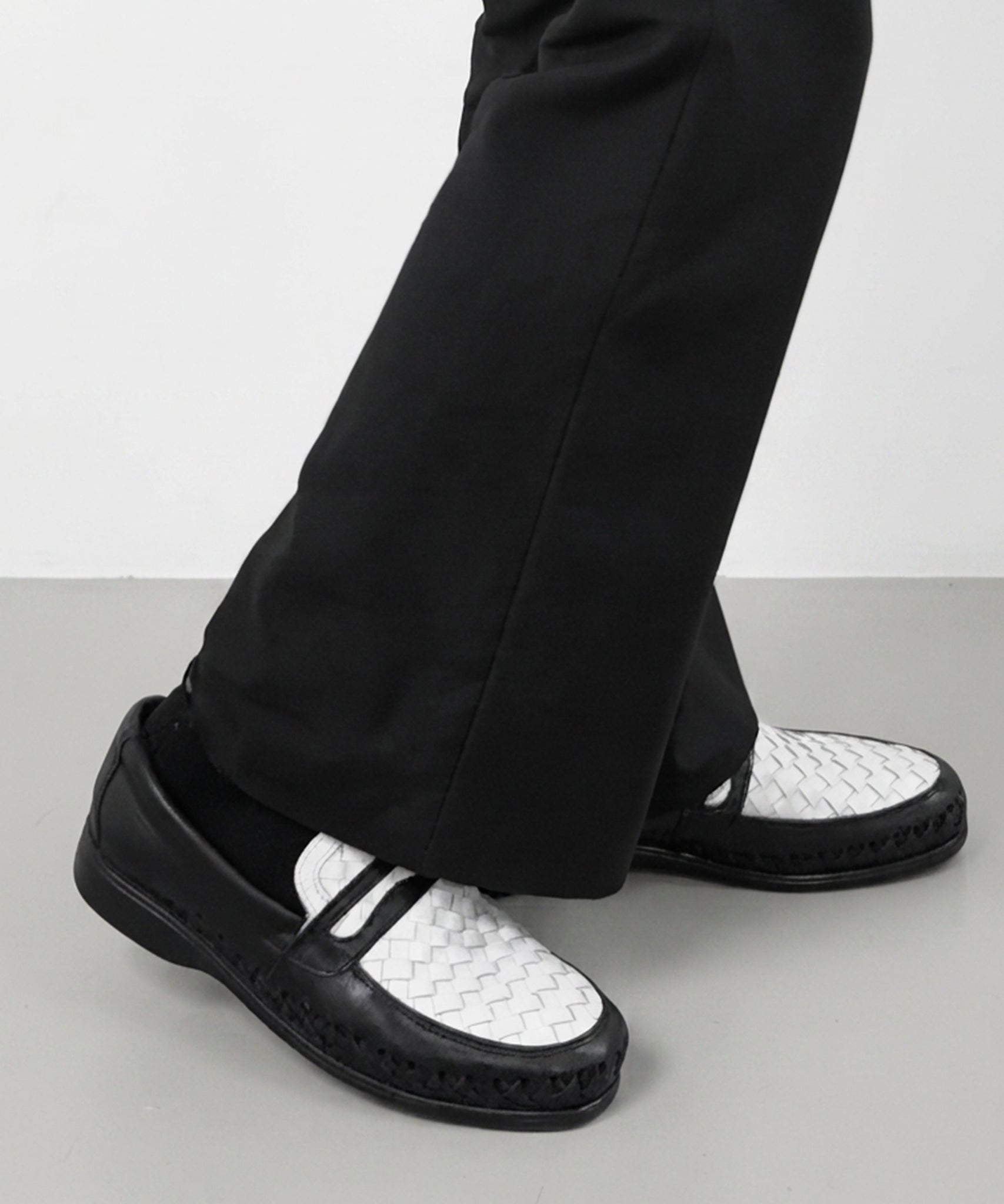 Aztec - LOAFERS / BLACK×WHITE