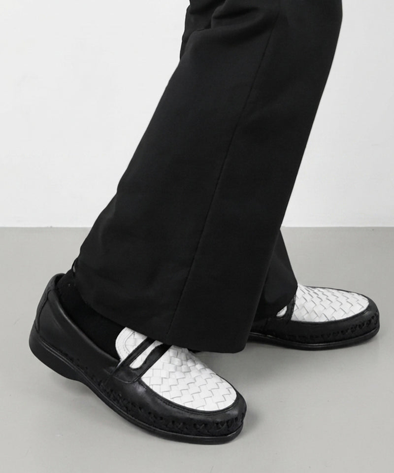 Aztec - LOAFERS / BLACK×WHITE