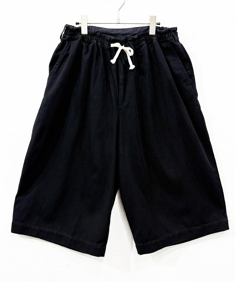 KOJIMA SHINSENGUMI -  BIG BULB BLACK TWILL | 児島新鮮組 - ビッグ バルブ ブラック ツイル オンライン ストア ページ 商品画像