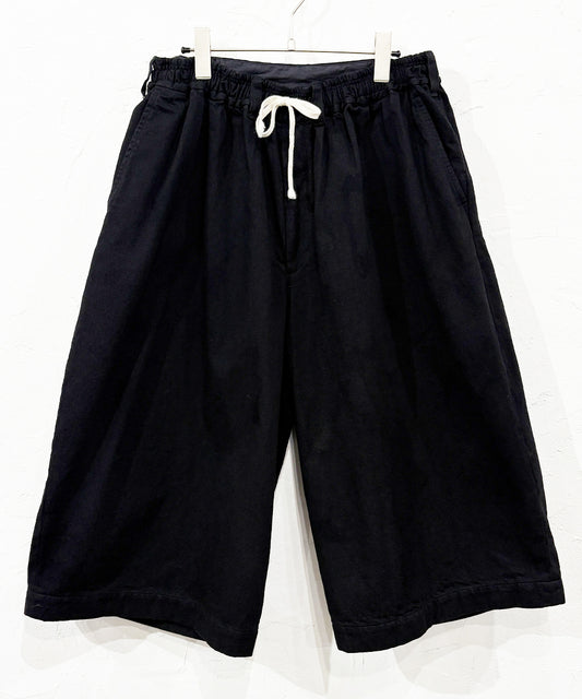 KOJIMA SHINSENGUMI -  BIG BULB BLACK DENIM | 児島新鮮組 - ビッグ バルブ ブラック デニム オンライン ストア ページ 商品画像