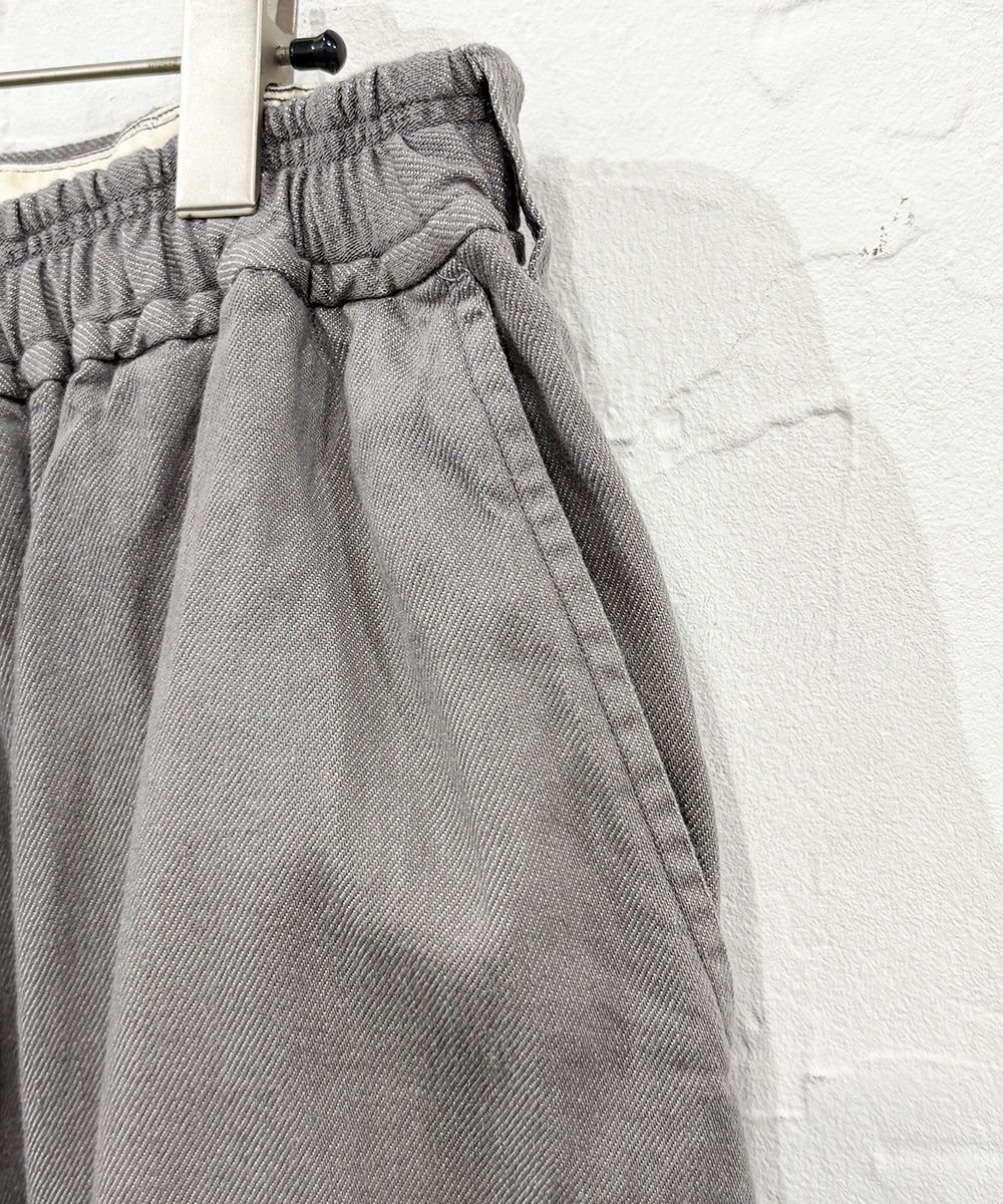 KOJIMA SHINSENGUMI -  BIG BULB GRAY DENIM | 児島新鮮組 - ビッグ バルブ グレー デニム オンライン ストア ページ 商品画像
