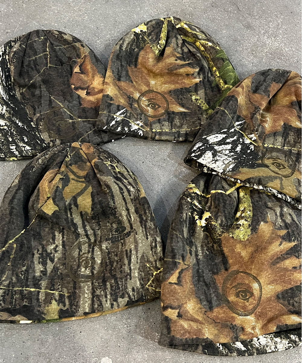 8" licensed camo beanie - CAMO EYE5