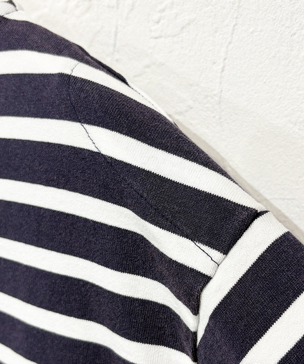 CURRENTAGE - Pearly king＆Queen henley neck shirt