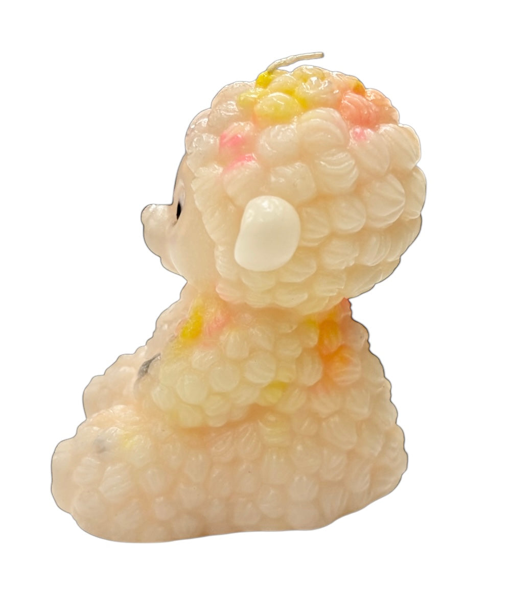 HOPEWORLD - LAMB CANDLE / FLORAL  ONLINE STORE PAGE | ホープワールド - ラム キャンドル / フローラル オンラインストアページ 商品画像