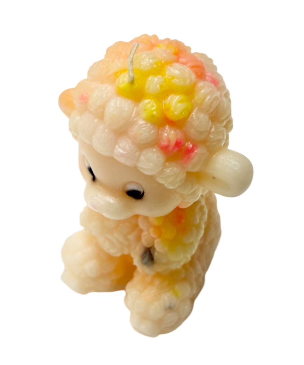 HOPEWORLD - LAMB CANDLE / FLORAL  ONLINE STORE PAGE | ホープワールド - ラム キャンドル / フローラル オンラインストアページ 商品画像