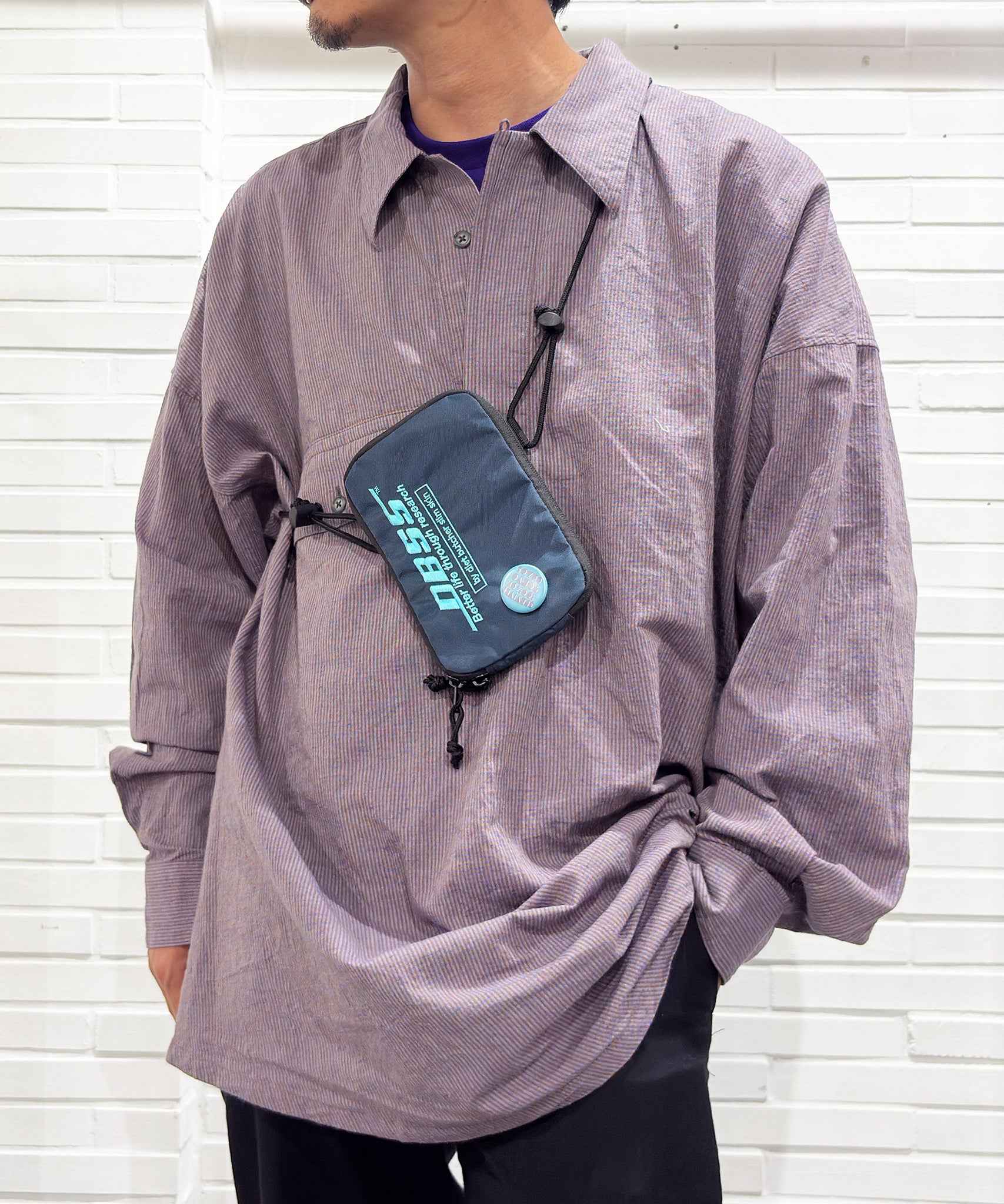DIET BUTCHER SLIM SKIN - NEO TOKYO EMARGENCY Ⅲ- POUCH / NAVY